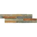 Wandverblender Schiefer Multicolor 40 cm x 10 cm - 0,432 m²