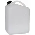 Geli 202-02005 Wasserkanister 20 Liter, weiß/semi-transparent