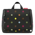 reisenthel Toiletbag XL Kulturbeutel Dots schwarz bunt Neu