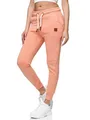 REPUBLIX Damen Jogginghose Jogger Sporthose Jogging Sweat Pants RD-027 Corall L