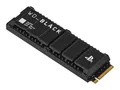 WD_BLACK SN850P M.2 SSD intern 2 TB mit integriertem Kühlkörper, für PS5 Für PlayStation 5