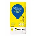 weber.dur 132 Kalk-Zement-Leichtputz Typ I,Unterputz,Einlagenputz,1260kg/Palette