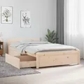 Bett Mit Schubladen 90x190 Cm Vidaxl 987455