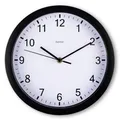 Hama 00185865 Quarz Wanduhr 25 cm x 250 mm x 250 mm x 40 mm Schwarz