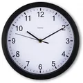 Hama Elba Wanduhr Analoguhr Schwarz