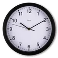 4047443517531 elba wall clock 25cm black Hama