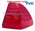 TYC 11-11675-06-2 Heckleuchte rechts Rücklicht Hecklicht Rückleuchte für BMW