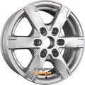 Alutec Titan diamant-schwarz frontpoliert 8x18 ET38 - LK6/114.3 ML66.1 Alufelge schwarz