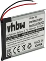vhbw Akku kompatibel mit Sony MDR-XB650BT, MDR-RF985R, MDR-XB950B1, MDR-XB950BT, MDR-DS6500 Wireless Headset Kopfhörer (650 mAh, 3,7 V, Li-Polymer)