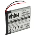 vhbw Akku kompatibel mit Sony MDR-XB950BT, NW-A25, NW-A26, NW-A27 Wireless Headset Kopfhörer (650mAh, 3,7V, Li-Polymer)