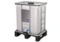 Werit 300l IBC Container Wasserspeicher, Regenfass, Wassertank PE-Palette, neu