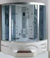 XXL Luxus LED Dampfdusche +Whirlpool Kombi Duschtempel Komplettdusche 2024 Ozon