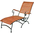 Garden Pleasure Sonnenliege Wien braun Stahl