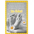Verlag Dominique Grußkarten Geburt - Baby - Freudiges Ereignis - Karte mit Umschlag - Babyfüßchen