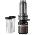 Philips Standmixer 7000 Series inkl. 2 Trinkflaschen, Metall (HR3770/10)