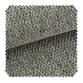 novely® MATERA - Grob Gewebter Mélange Möbelstoff - UV-Beständiger Polsterstoff - Pflegeleichte Meterware 1lfm | Farbe: 03 Kiesgrau