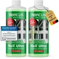 ABACUS® Nell Ultra Grünbelagentferner & Algenentferner Konzentrat, extrem stark! Entfernt Grünbelag & Algen selbsttätig 2x 1000ml
