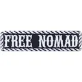 MC Aufnäher FREE NOMAD Aufbügler Biker Patch Rocker Applikation Cruiser