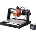 VEVOR CNC-Fräsmaschine, 120 W, Graviermaschine, 3-Achsen-GRBL-Steuerung, Holzgravur-Schnitzfräsmaschinen-Kit, 300 x 200 x 72 mm Arbeitsbereich 1200 U/min für Holz, Acryl, MDF, PVC, Kunststoffschaum