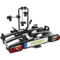 EUFAB Fahrradträger Premium 3 für Anhängerkupplung, 3 Fahrräder / 2 E-Bikes, klappbar, abschließbar