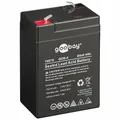 3er Set Faston (4,8 mm) Bleiakku GO6-4 (4000 mAh, 6 V) L 70xB 47xH 101/107mm