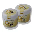 2x Anti-Aging Coenzym Q10 Creme für Gesicht Hals & Dekolleté | Gesichtscreme | Hautpflege | Gesichtspflege | Körperpflege | Hautcreme für trockene Haut