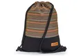 By Bers Turnbeutel Leon By Bers Turnbeutel Beutelrucksack Freizeitrucksack (Tagesrucksack Turnbeutel Beutelrucksack Freizeitrucksack für Strand Sport Festival Freizeit Alltag Einkauf aus Baumwolle Innentasche Schlüsselband), robuste hochwertige Baumwolle - bestens verarbeitet