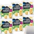 EDEKA Chips Cracker Sour Cream&Onion 6er Pack 6x125g Packung usy Block