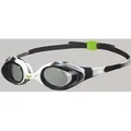 Schwimmbrille Kinder 6-12 Jahre Spider Junior - Black White-clear - Einheitsgröße
