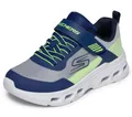 Skechers Jungen Glide-Step Drift Zorzox Sneaker, Marineblau, 30 EU