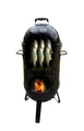 Räucherofen Grillofen Grill mit Thermometer Grilltonne Räuchertonne Smoker Ofen