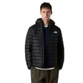 The North Face M CLASSIC DOWN HOODED JACKET TNF BLACK L - Schwarz - L