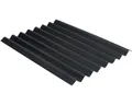 Onduline® Easyline Bitumenplatte im Sinusprofil 95/38 intensiv schwarz 1000 mm x