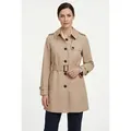 Tommy Hilfiger Langjacke HERITAGE SINGLE BREASTED TRENCH mit den typischen Trenchcoat-Details beige|braun XS