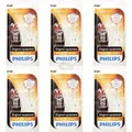 6x Philips Vision 2st. W16W 6W 12V 3W W21x95d Blister Birne