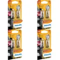 4x Philips Standard W16W 16W 12V Autolampen Glühlampen Glühbirnen