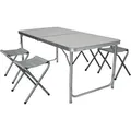 5-teiliges Campingmöbel Set Mit 4 Hockern-mmc330874