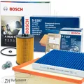 BOSCH INSPEKTIONSPAKET FILTERSATZ AUDI A3 Q3 SEAT SKODA VW GOLF 7 1.6 2.0 TDI