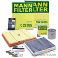 MANN INSPEKTIONSPAKET FÜR SKODA OCTAVIA 3 5E 1.2 TSI 86 PS / 63 kW CYVA BJ 12-17