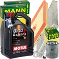 MANN INSPEKTIONSPAKET+5L MOTUL 5W30 MOTORÖL passend für VW GOLF VII AUDI 1.0TSI