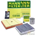 MANN INSPEKTIONSPAKET FÜR AUDI A3 Q2 SEAT SKODA VW GOLF 7 T-ROC TOURAN 1.0 TSI