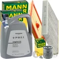 MANN INSPEKTIONSPAKET+5L VW 0W-30 MOTORÖL passend für VW GOLF VII 1.2-1.4 TSI