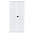 Steelboxx Mehrzweckschrank Aktenschrank Metallschrank abschließbar Büroschrank 195x92,5x50cm (1-St) Mehrzweckschrank abschließbar weiß