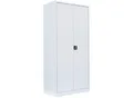 LÜLLMANN Stahlschrank 530357 signalweiß 92,5 x 50,0 x 195,0 cm, aufgebaut