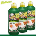 Gärtner’s 3x 1 l Blühpflanzendünger mit Spurennährstoffen Volldünger Blühpflanze