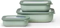 Mepal set cirqula rechteckig 3-tlg 500+1000+2000 nordic sage