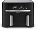 Tefal Dual Easy Fry Heißluftfritteuse 8,3 L – Airfryer mit 2 Kammern & XL-Schublade, 7 Programme, 2700 W, Extra-Crisp-Technologie, fettarm frittieren & energiesparend, spülmaschinenfest EY9018