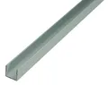 Alberts 473884 U-Profil | Aluminium, silberfarbig eloxiert | 1000 x 8,6 x 12 mm