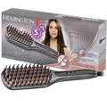 Remington Glätteisen & Haarbürste für eine reduzierte Stylingzeit (Keratin-Keram