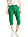 Cecil Damen B377578 3/4 Papertouch Hose, Fresh Apple Green, 27W x 22L